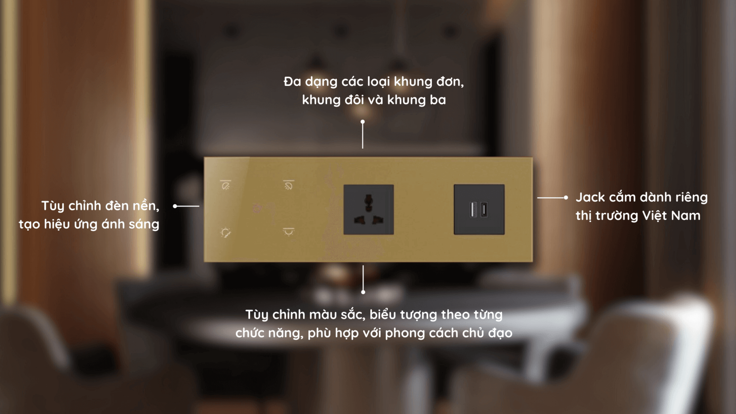 Giao diện tùy chỉnh tạo sự khác biệt