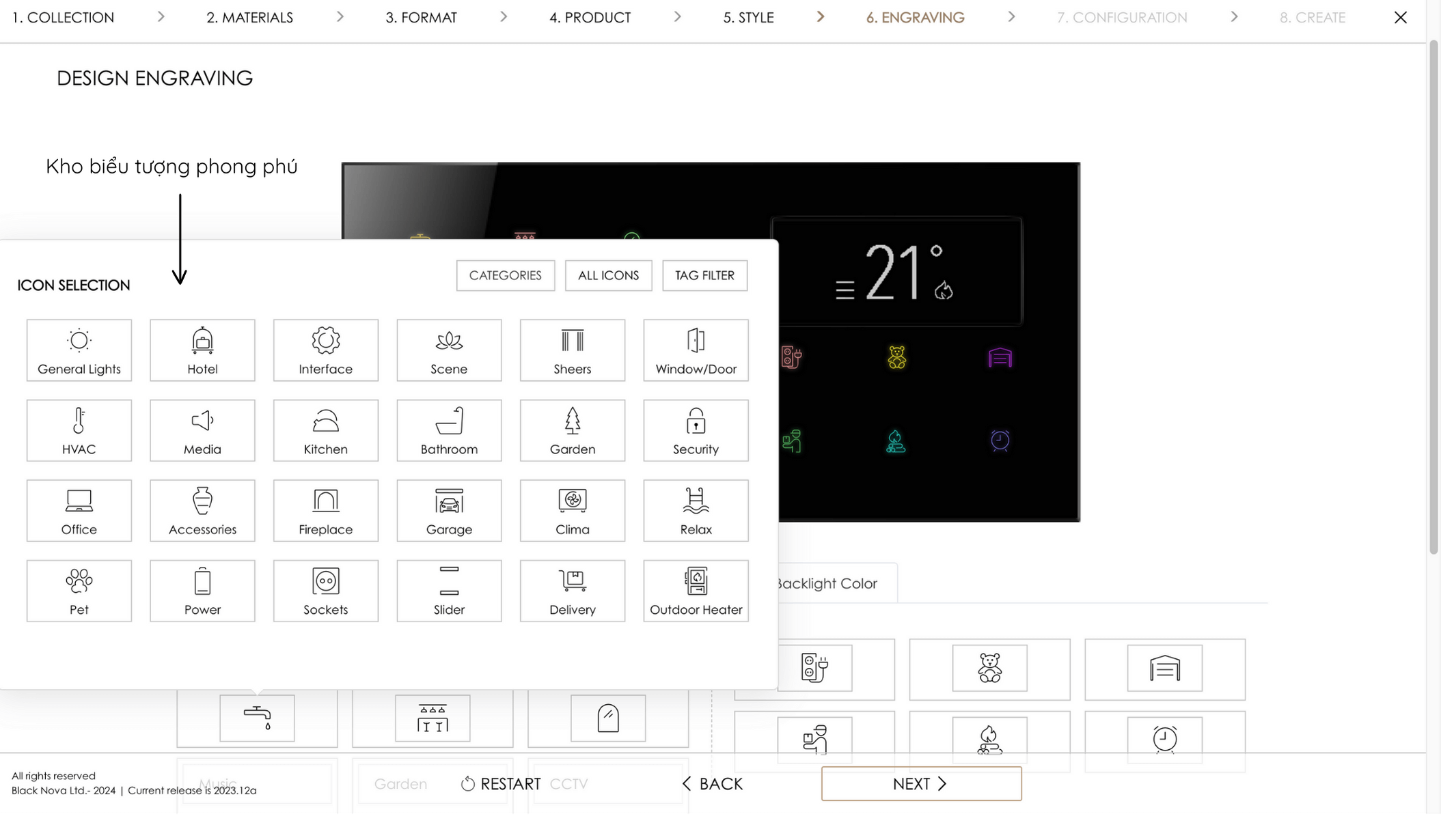 Kho biểu tượng phong phú | malo solutions