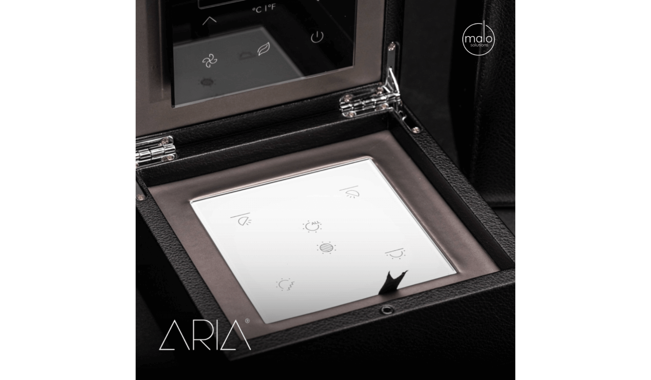 Keypad Black Nova - Dòng ARIA | malo solutions